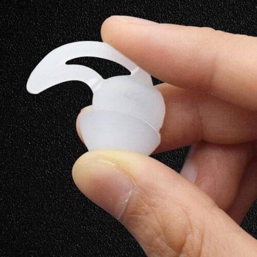 6Pcs Waterproof Silicone Transparent In-Ear Earbud Tips Protector Cover Case For BOSE Soundsport QC20 QC20i IE2 IE3 Earphone