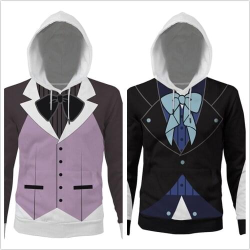 Anime The Case Study of Vanitas Vanitas Noe Archiviste Cosplay 3D Printed Hooded Sweatshirt Unisex Streetwear Pullover