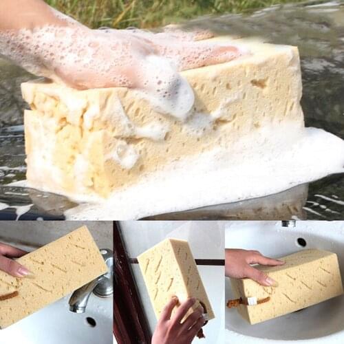 Car Coral Sponge Macroporous Auto Washing Cleaning Sponge Block Honeycomb Car Glass Cleaning Cloth Car Window Cleaner Tools