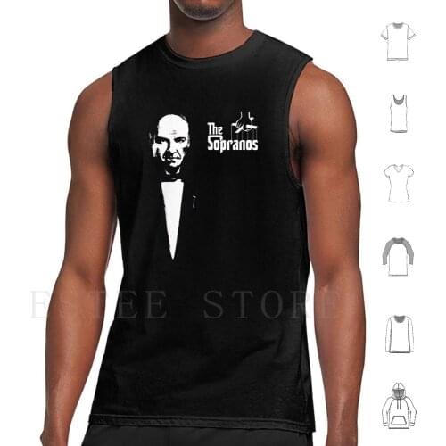 The Sopranos ( The Godfather Mashup ) Tank Tops Vest Sleeveless Aguvagu The Godfather Godfather The Sopranos Soprano