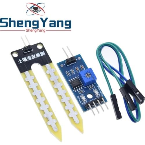 Soil the hygrometer detection module soil moisture sensor Robot smart car For Arduino UNO R3 .Mega 2560