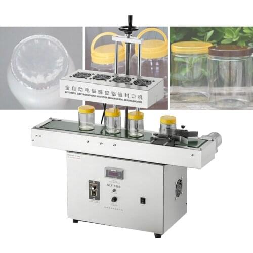 New Product Automatic Stainless Steel Glass Jar Plastic Bottle Cap Induction Sealing Machine Aluminum Foil Sealing Machine