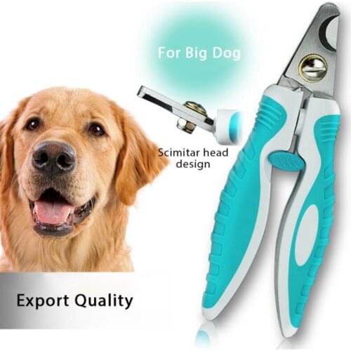 Stainless Steel Pet Dog Grooming Scissors Clippers Professional Nail Clipper Cutter Pet Claws Grooming Tools Pet Supplies