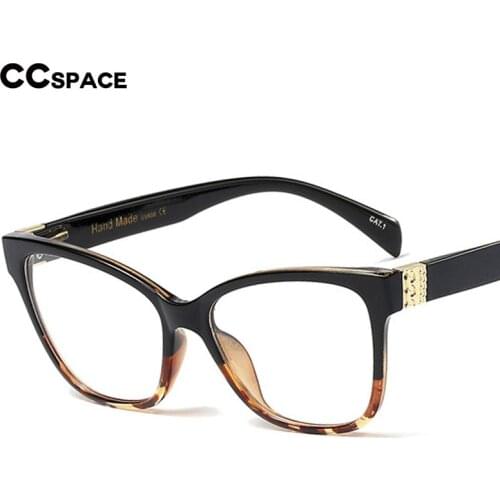 45923 Retro Cat Eye Square Glasses Frames Men Women Optical Fashion Computer Glasses