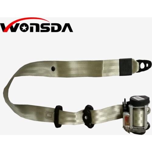 Car Seat Belt fit for Audi 2009 A6 Safety Strap 3 Point Retractable Seat Belt Adjustable Front Seat Belt Assembly