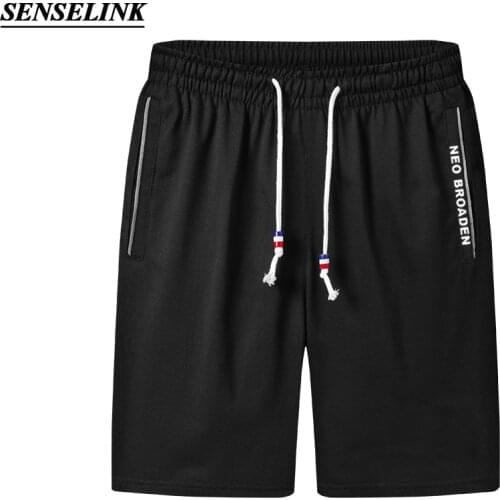 SENSELINK M-6XL 2021 Summer New Shorts Mens Loose Casual Large Size Sports Beach Quick-Drying Shorts Mens Shorts