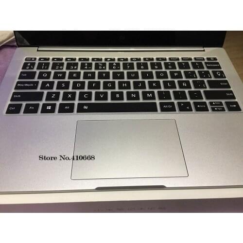 Spanish Silicone Laptop Keyboard Cover Case For Xiaomi Mi Notebook Air 12.5 12 inch Skin Protector Guard Free Shipping