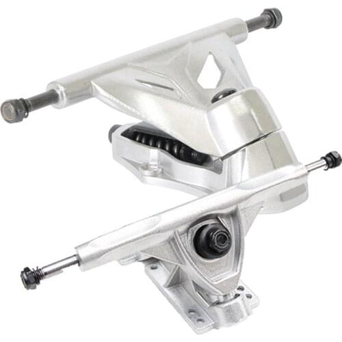 2nd Generation CX7 Land Surf Skateboard Truck 6inch Ground-free Ski Steering Longboard Bracket Men Silver Shock Absorption Truck