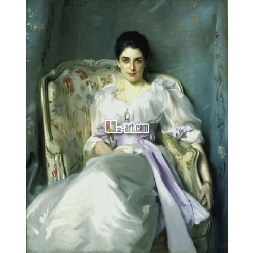 Modern Decor supply high quality craft Reproduction art Printed painting John Singer Sargent Lady of agnew lochnaw