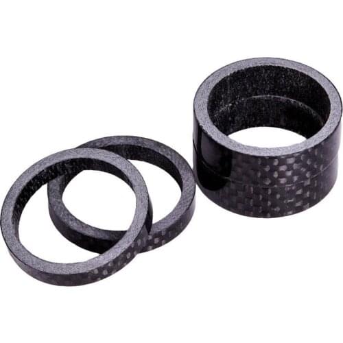 ZTTO Ultra-Light Carbon fiber Washer for Mountain Road Bike Fork Headset Parts 5mm 10mm