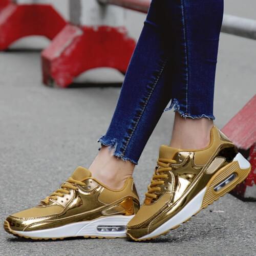 2018 Fashion Womens Vulcanize Shoes Diamond Height Increasing Breathable Wedges Women Casual Shoes Light weight Trainers