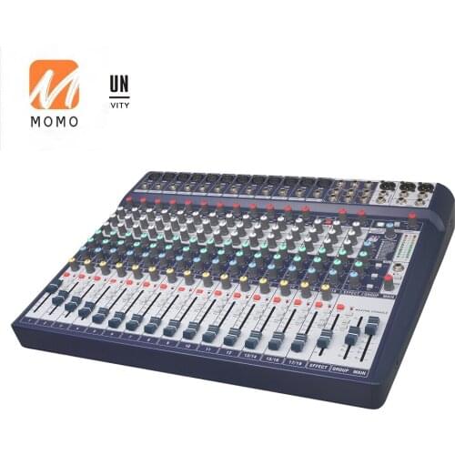 18 Channels Digital Mixer Audio Mixing Console Audio Mixer with The Sound Card