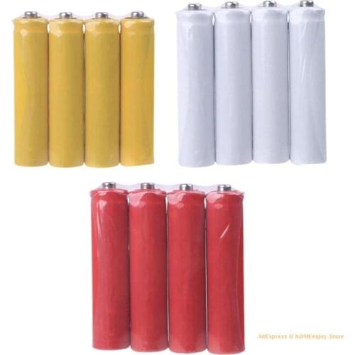 4Pcs No Power 10440 LR03 AAA Dummy Fake Battery Setup Shell Placeholder Cylinder Conductor for AAA Battery Eliminator Dropship