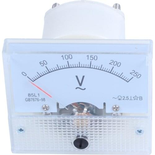 Analog 85L1 AC 250 V Panel Meter Voltmeter Measuring device Installation equipment