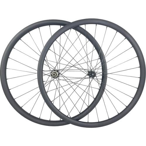 1220g 29er MTB XC GRAVEL tubeless carbon wheels 30mm wide 25mm inner width 30mm deep center lock 6 bolt wheelset 15X100 12x142