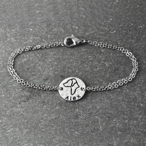 Personalized Dog Bracelet ,alloy Dog Pendant, Personalized Pets name, Rhodesian Ridgeback bracelet, Dog Lover Gift