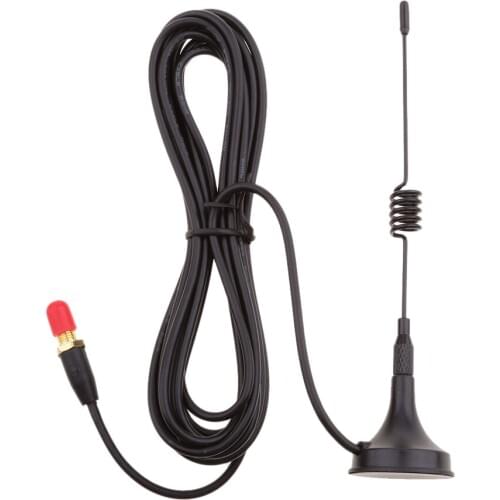 Dual Band SMA-F UHF+VHF Magnetic Vehicle-mounted Antenna for BAOFENG UV5R 888s H777 WOXUN by Two way radio Wireless Network