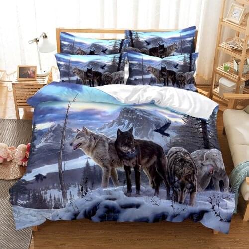 Bedding set duvet cover set 3d bedding digital printing bed linen queen size bedding set fashion design