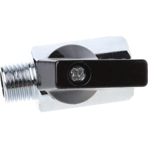 YYSD Brass Mini Ball Valve 1/4" BSP Male to Female Thread Air Compressor Hose