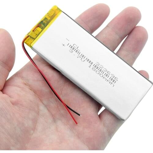323696 3.7V 1800mAh Lipo Lithium Battery Replacement Rechargeable For MP4 mp5 dvd gps digital camera tablet PC powerbank bateria