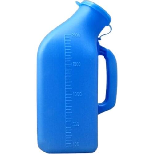 Mens urinals for Men 2000 m l Super Large Capacity Non Spill Male Urine Cups D0JC