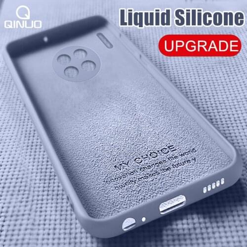 Soft Liquid Silicone Case For Huawei Mate 30 Pro 20 10 Lite 9 Pro Luxury Cover For Huawei Y92019