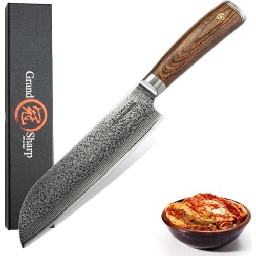 Santoku Knife vg10 Japanese Damascus Steel Sushi Sashimi Slicing Tools Japanese Kitchen Knives Cooking Gadgets Premium Quality