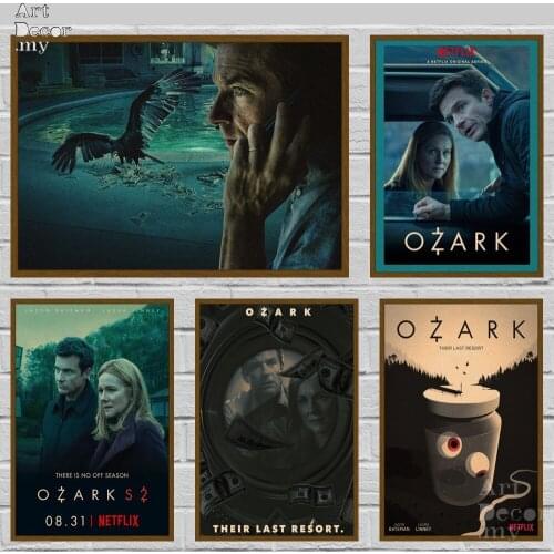 Ozark Tv Show Retro Kraft Paper Movie Poster For Home Art Decoration Posters
