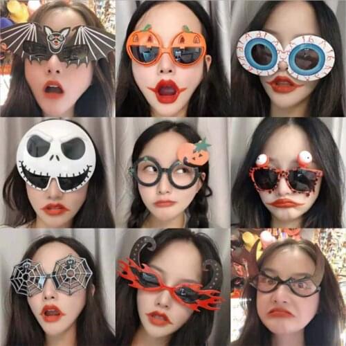 Hot-selling New Personality Holiday Funny Glasses Family Party Holiday Party Halloween Entertainment Tricky Decoration Supplies