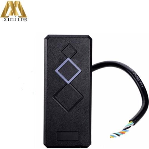 Smart IP65 Waterproof Access Control Card Reader 13.56MHZ IC Card Reader N80 Wiegand26 Card Reader