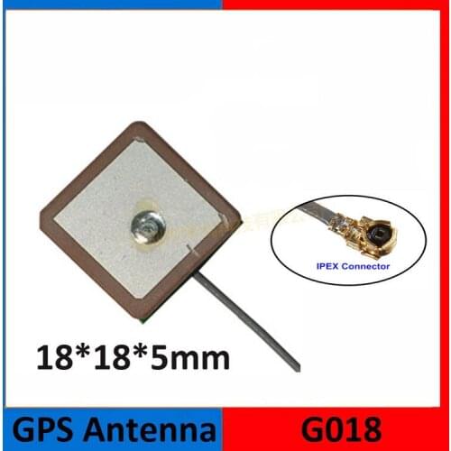 JINYUSHI GPS antenna 10cm active internal ceramics Antenna 30dB 18*18*5mm IPEX U.fl internal For 3G 4G modem