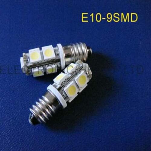 High quality,12V E10 led bulb,led 12v E10,e10 lamp,12V led E10,e10 LED indicating lamp,e10 light,e10 led,free shipping 2pcs/lot