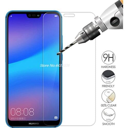 Tempered Glass for Huawei P30 P20 Lite Y6 Y9 P Smart 2019 Mate 20 Screen Protector on Honor 10 9 8X Huawei P20 Lite Film Glass