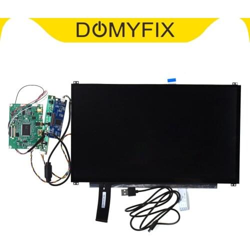 13.3" inch LCD Screen Display with Touch Panel+Driver Board kit 2 MINI HDMI 1920×1080 FHD LCD Monitors
