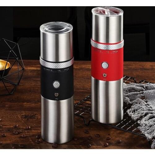 1Pc USB Electric Coffee Cup Coffee Grinders Portable Creative Office Home Automatic Coffee Machine Grinding Coffee Pot Lazy Cup