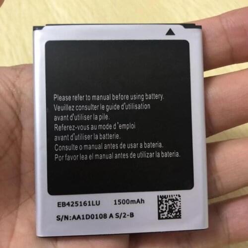 10PCS Original Battery EB425161LU For Samsung GT-S7562L S7560 S7566 S7568 S7572 S7580 i8190 I739 I8160 S7582 SM-J105H J1 MINI