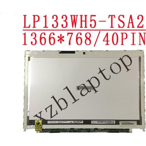 13.3" LED Screen Display Replacement LP133WH5 TS A2 LP133WH5 TSA2 A3 For Fujitsu S782 SH771 LCD HD 1366*768