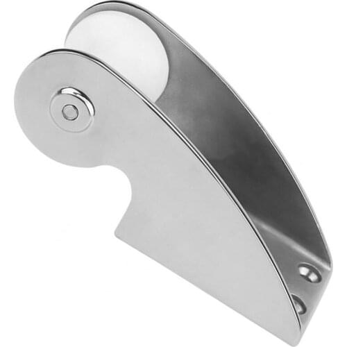 316 Stainless Steel Fixed Anchor Boat Yacht Roller Bracket Bow Anchor Rubber Roller Marine