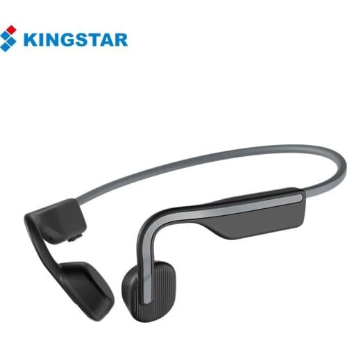 KINGSTAR Bluetooth Wireless Headphones Bone Conduction Earphone Outdoor Sport Headset with Microphone Running Handsfree Headsets