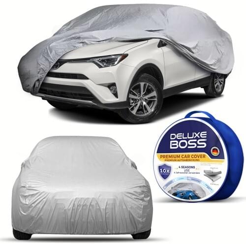 Deluxe Boss Toyota Rav-4 Custom fit Car Tarpaulin-10X Ultra Protection