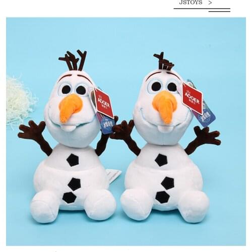 Disney Frozen 2 Movie Same Type Anna Elsa Olaf Dolls Stuffed Plush Toy Cute Green Girls Toys Birthday Gift