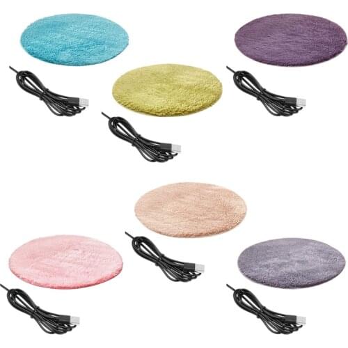 USB Pet Electric Blanket Plush Pad Blanket Cat Electric Heated Pad Anti-scratch Dog Heating Mat Sleeping Bed For Small Dog Cat