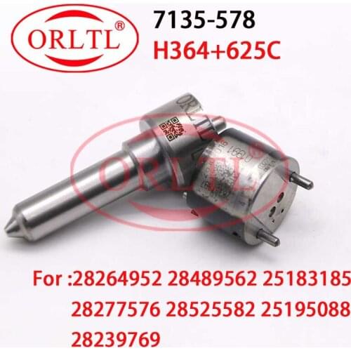ORLTL Nozzle H364 G364 Control Valve 9308-625C Diesel Injector Overhual Kits 7135-578 for Delphi Opel Antara 03P130282 28239769