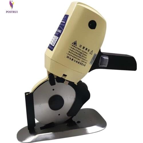 YJ-110 round knife electric scissors cutting machine vertical push type cloth cutting machine