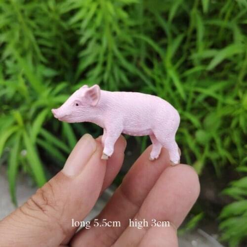 CE identification pigBaby Animal simulation Collection of toys 5.5cm