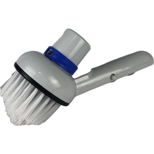 Vacuum Brush Head Suction Nylon Brushes for Swimming Pools Pond Spa Walls Floors Cleaning Scrubber Brush Cleaner
