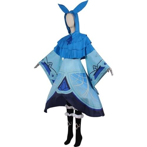 New Arrival Genshin Impact Hilichurl COS Clothing Water System Fire System Ice System Abyss Mage Cosplay Game Costume