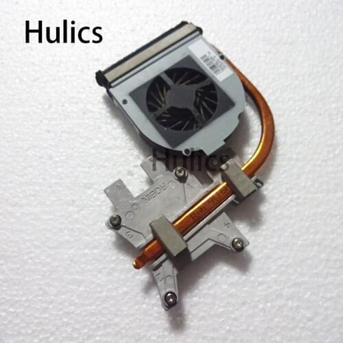 Hulics Original laptop heatsink cooling fan cpu cooler For HP CQ50 CQ60 CQ70 heatsink 486636-001 46.4H517.011