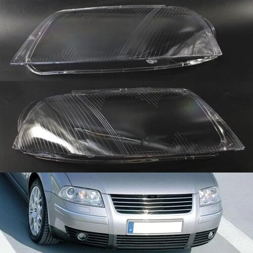 For Volkswagen VW Passat B5.5 2000-2005 Headlight Headlamp Clear Lens Cover
