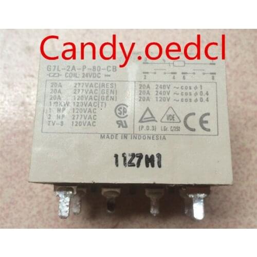 The relay G7L-2A-P-80-CB used parts & in stock